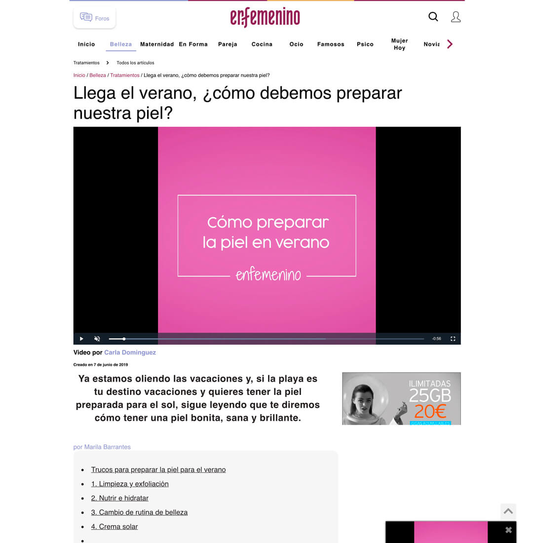 preparar la piel para el verano, cuidados de la piel, como cuidar de la piel, skincare